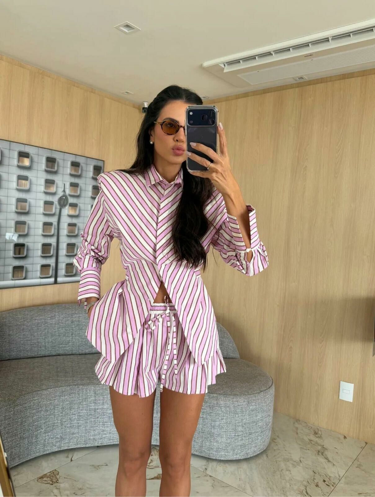 Imagem de Conjunto Maitê Listrado Cloude